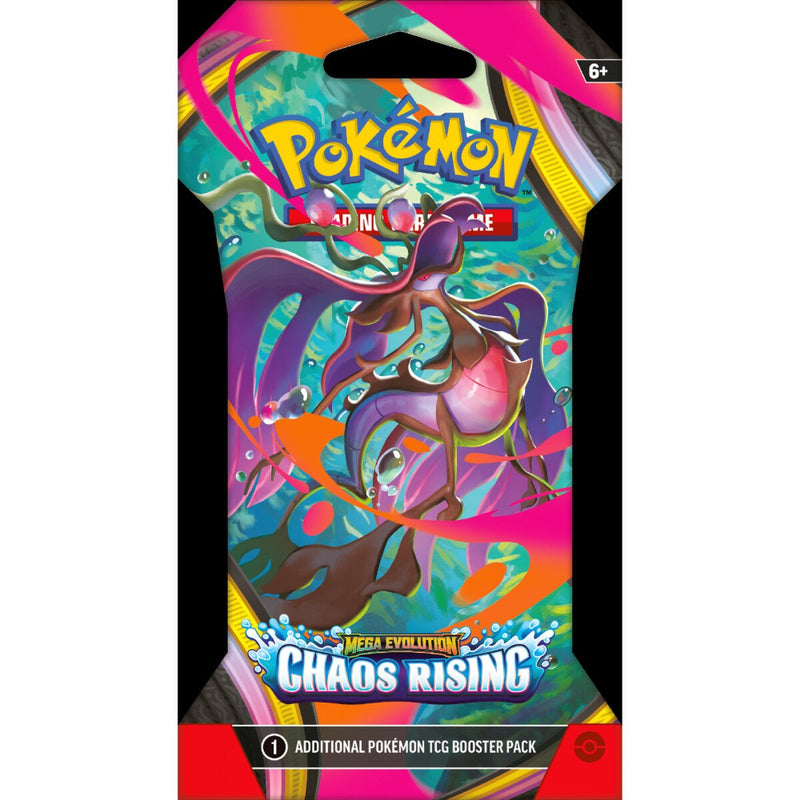 Pokémon: Mega Evolution Chaos Rising: Sleeved Booster