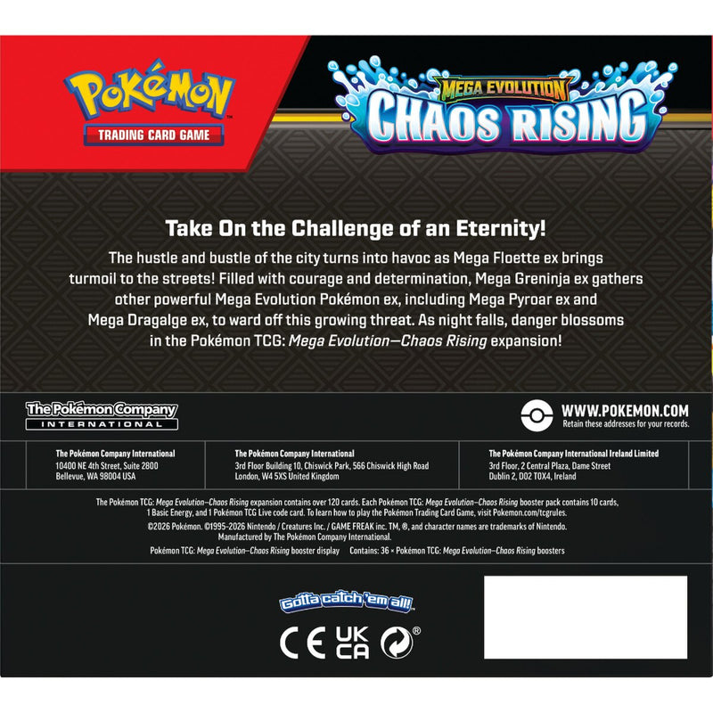 Pokémon: Mega Evolution Chaos Rising: Booster