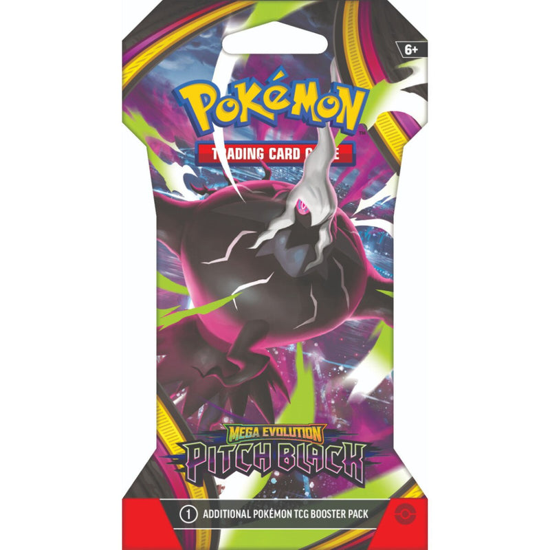 Pokémon: Mega Evolution—Pitch Black: Sleeved Booster