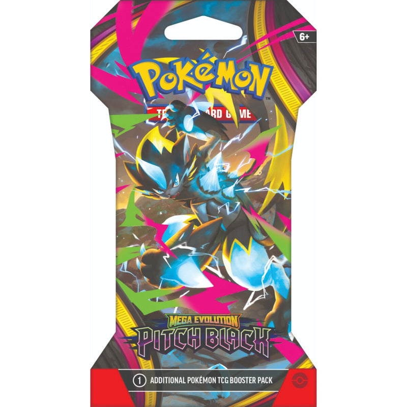 Pokémon: Mega Evolution—Pitch Black: Sleeved Booster