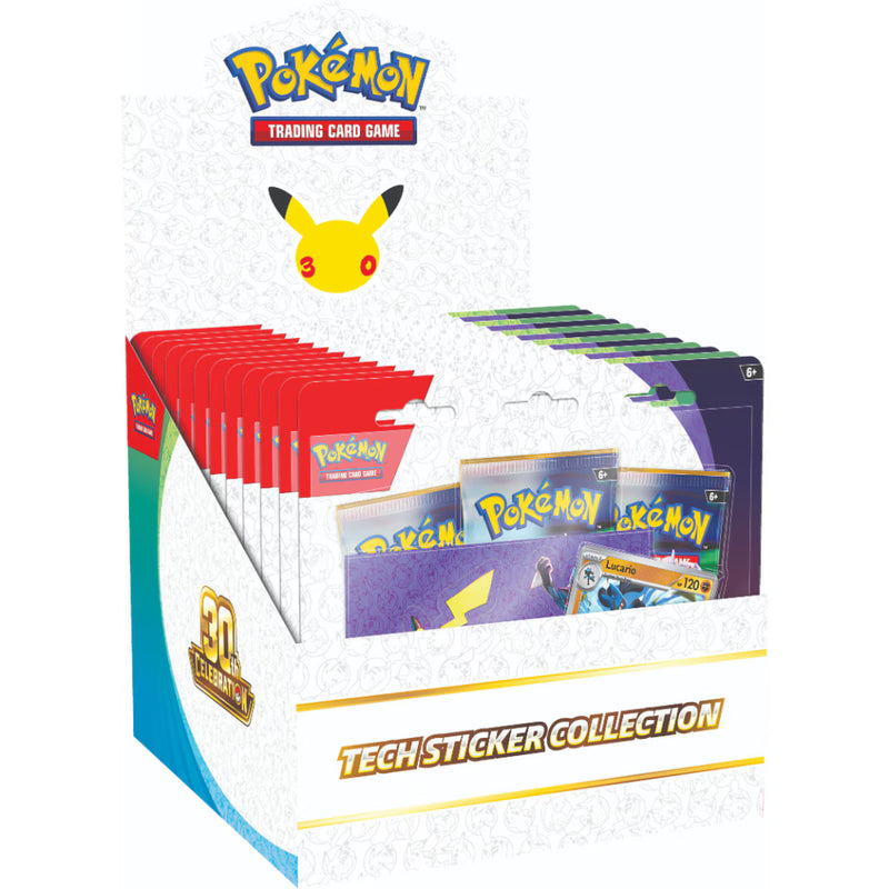 Pokémon TCG 30th Celebration - Tech Sticker Collection