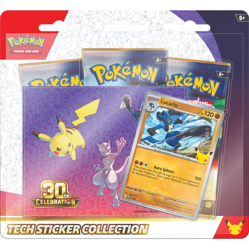 Pokémon TCG 30th Celebration - Tech Sticker Collection
