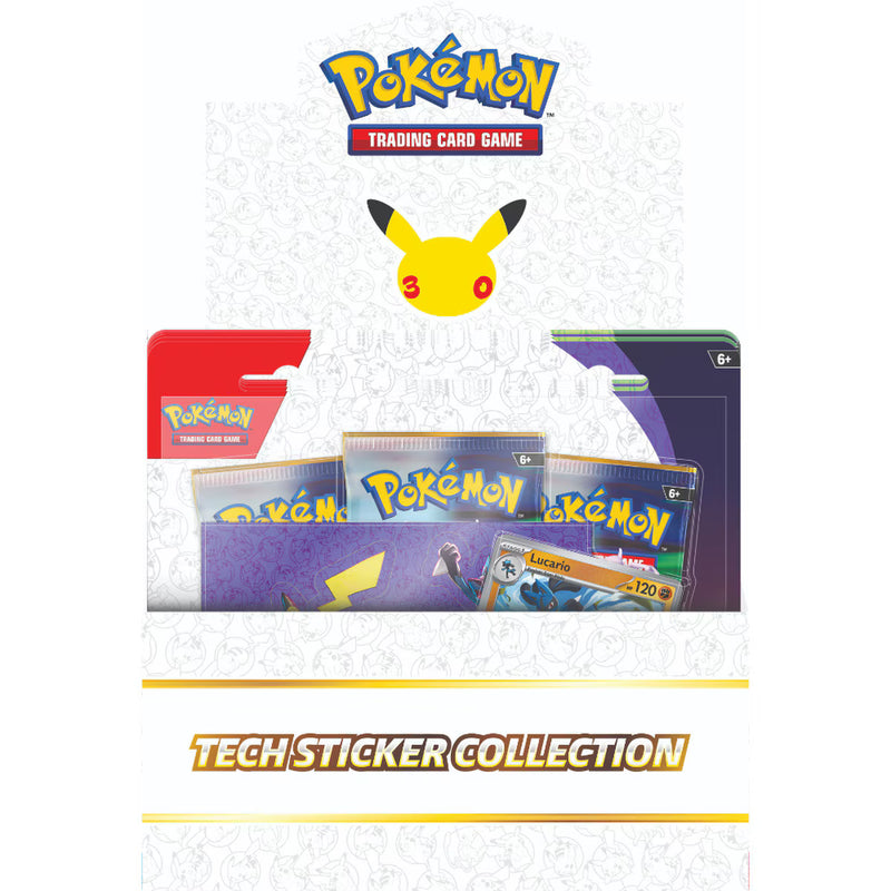 Pokémon TCG 30th Celebration - Tech Sticker Collection
