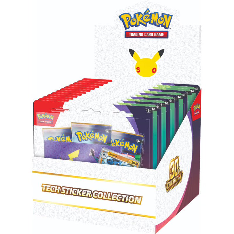 Pokémon TCG 30th Celebration - Tech Sticker Collection