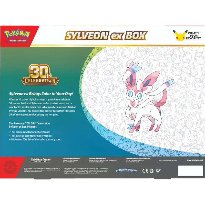 Pokémon TCG 30th Celebration - ex Box (Sylveon)