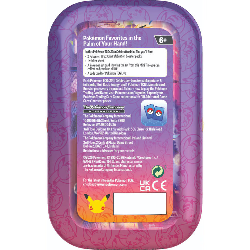 Pokémon TCG 30th Celebration - Mini Tin