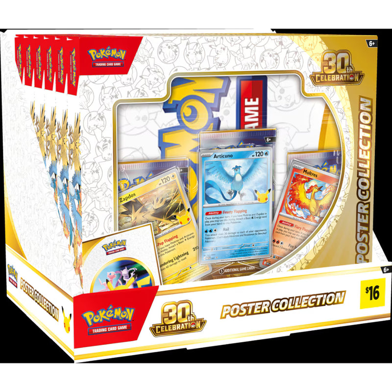 Pokémon TCG 30th Celebration - Poster Collection