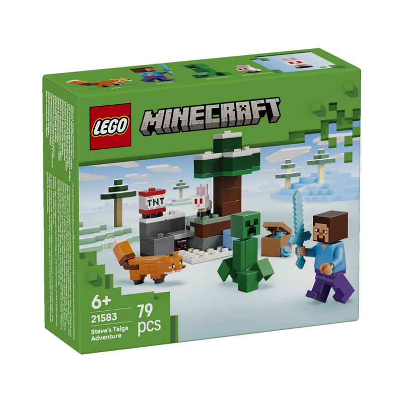 LEGO® Minecraft® Steve's Taiga Adventure