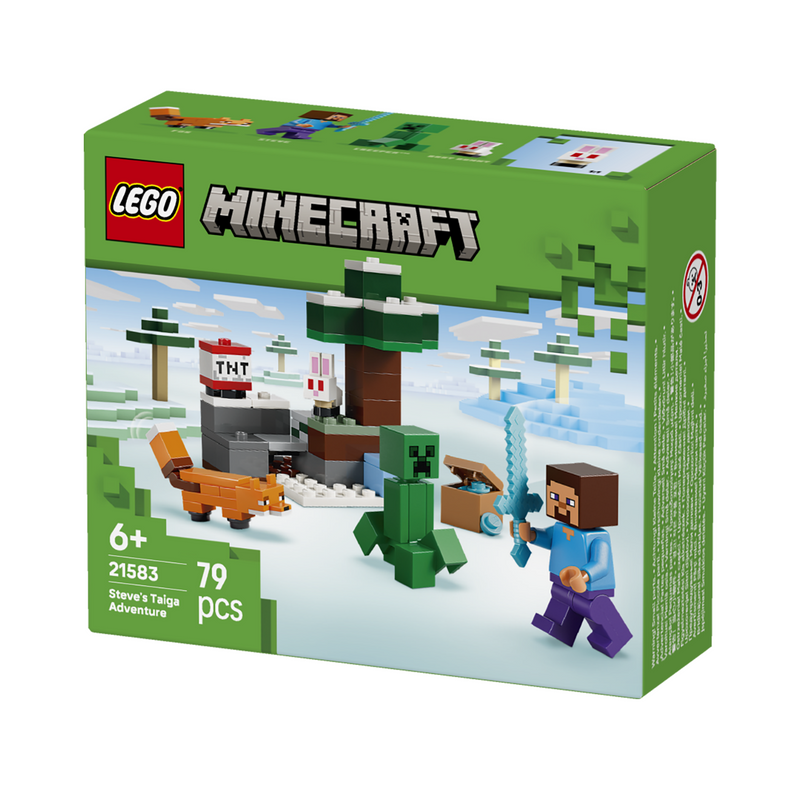 LEGO® Minecraft® Steve's Taiga Adventure