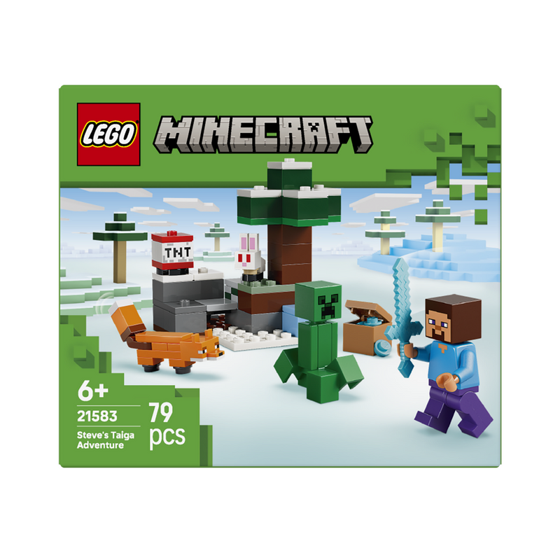 LEGO® Minecraft® Steve's Taiga Adventure