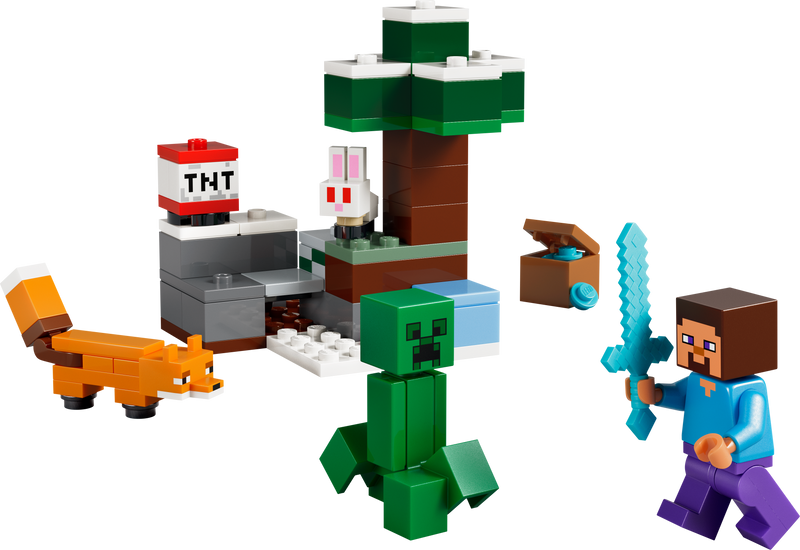 LEGO® Minecraft® Steve's Taiga Adventure