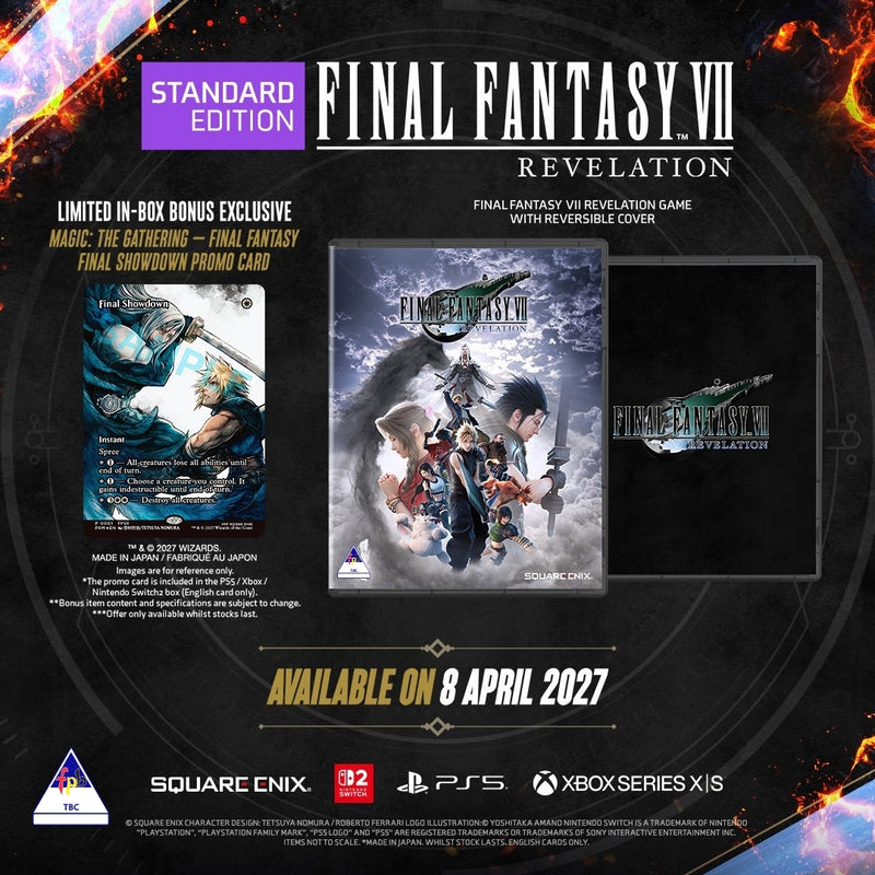 Final Fantasy VII Revelation (Includes MTG Card)
