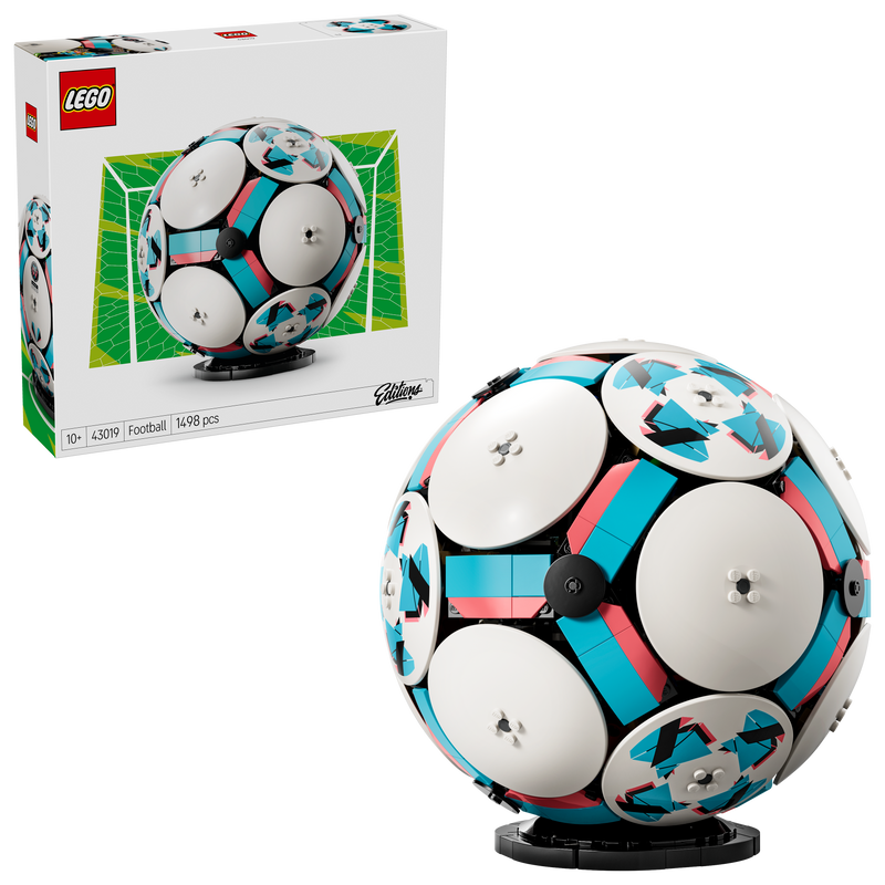 Football Lego Set Packaging