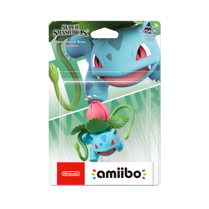 Ivysaur No.76 amiibo (Super Smash Bros. Collection)