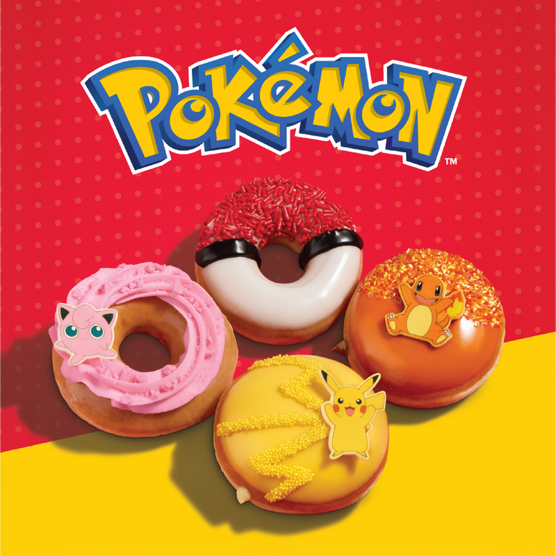 Congratulations! You qualify for 20% off the Limited-Edition Pokémon Dozen at Krispy Kreme.1
