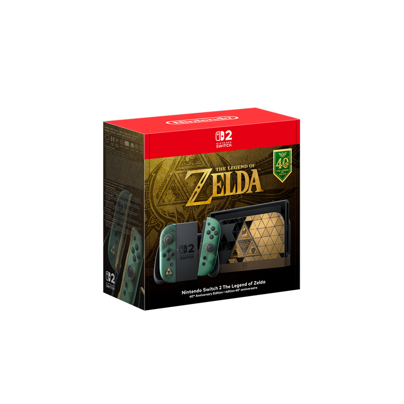 Nintendo Switch 2 – The Legend of Zelda – 40th Anniversary Edition