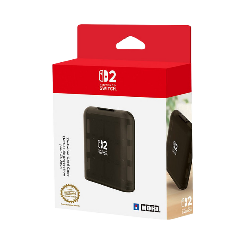 HORI Game Card Case 24 (Black) for Nintendo Switch