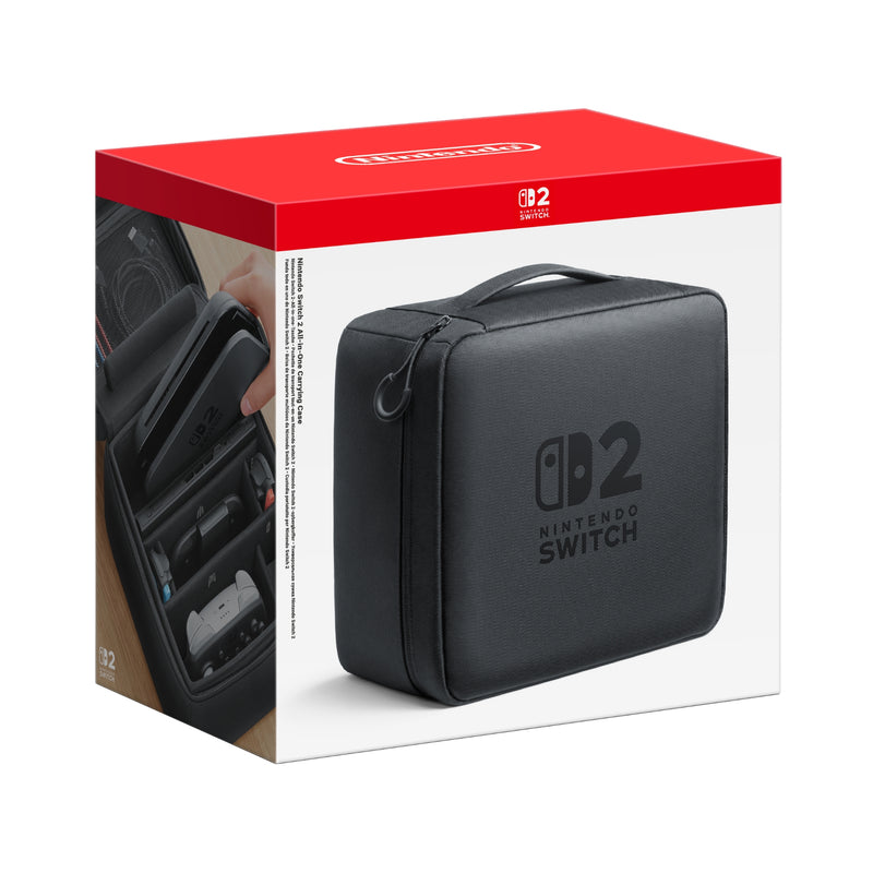 Black carrying case for Nintendo Switch