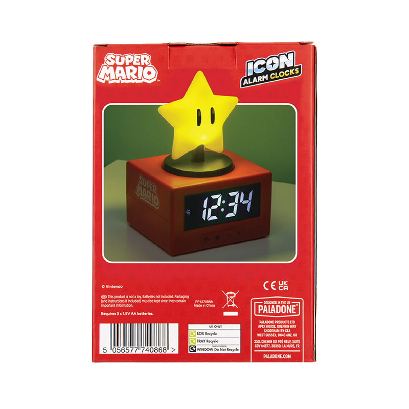 Super Star Icon Alarm Clock