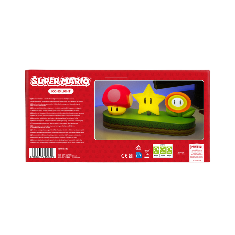 Super Mario Icons Light