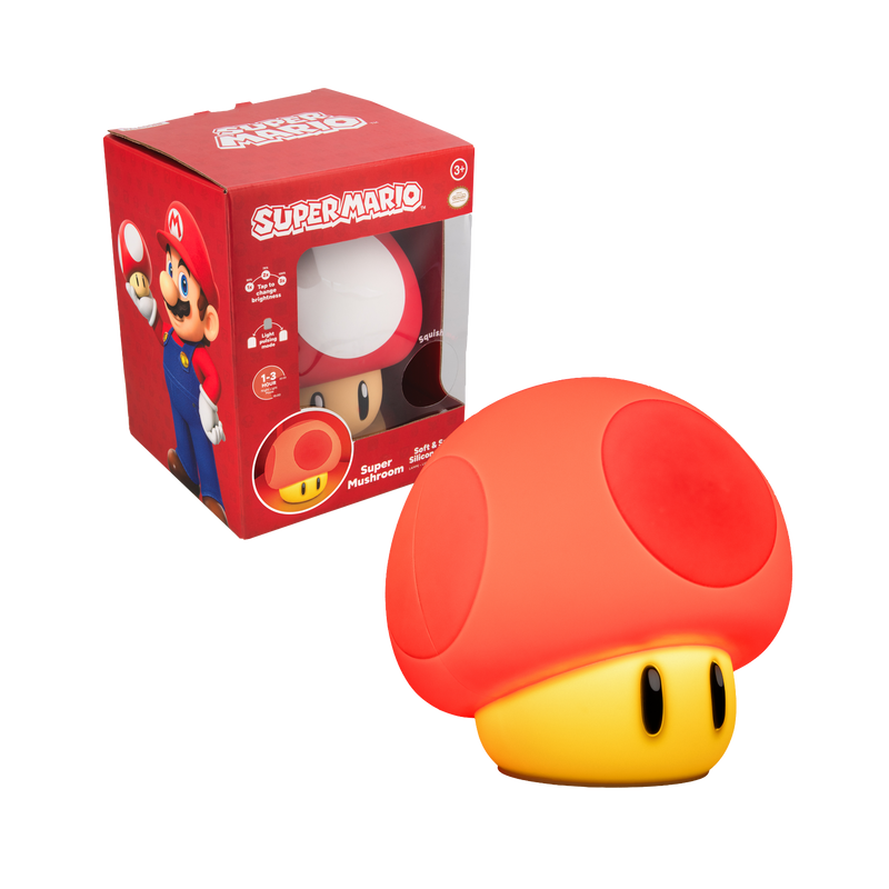 Super Mushroom SquishyGlo Light Rechargeable
