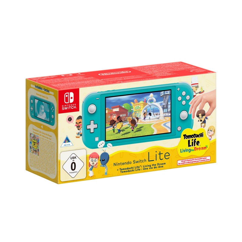Nintendo Switch Lite + Tomodachi Life: Living the Dream