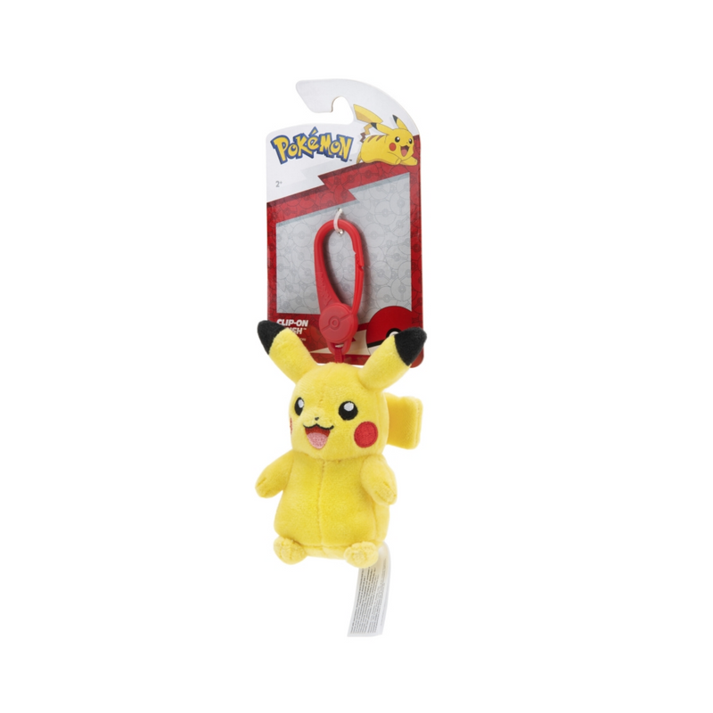 Pokémon Plush Keyring - Pikachu