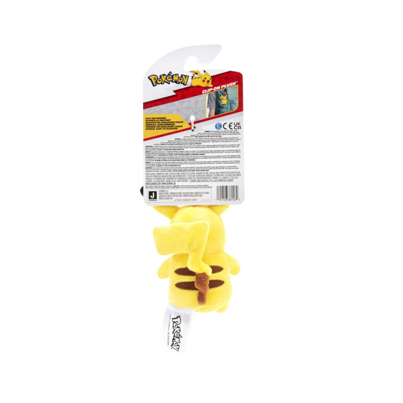 Pokémon Plush Keyring - Pikachu