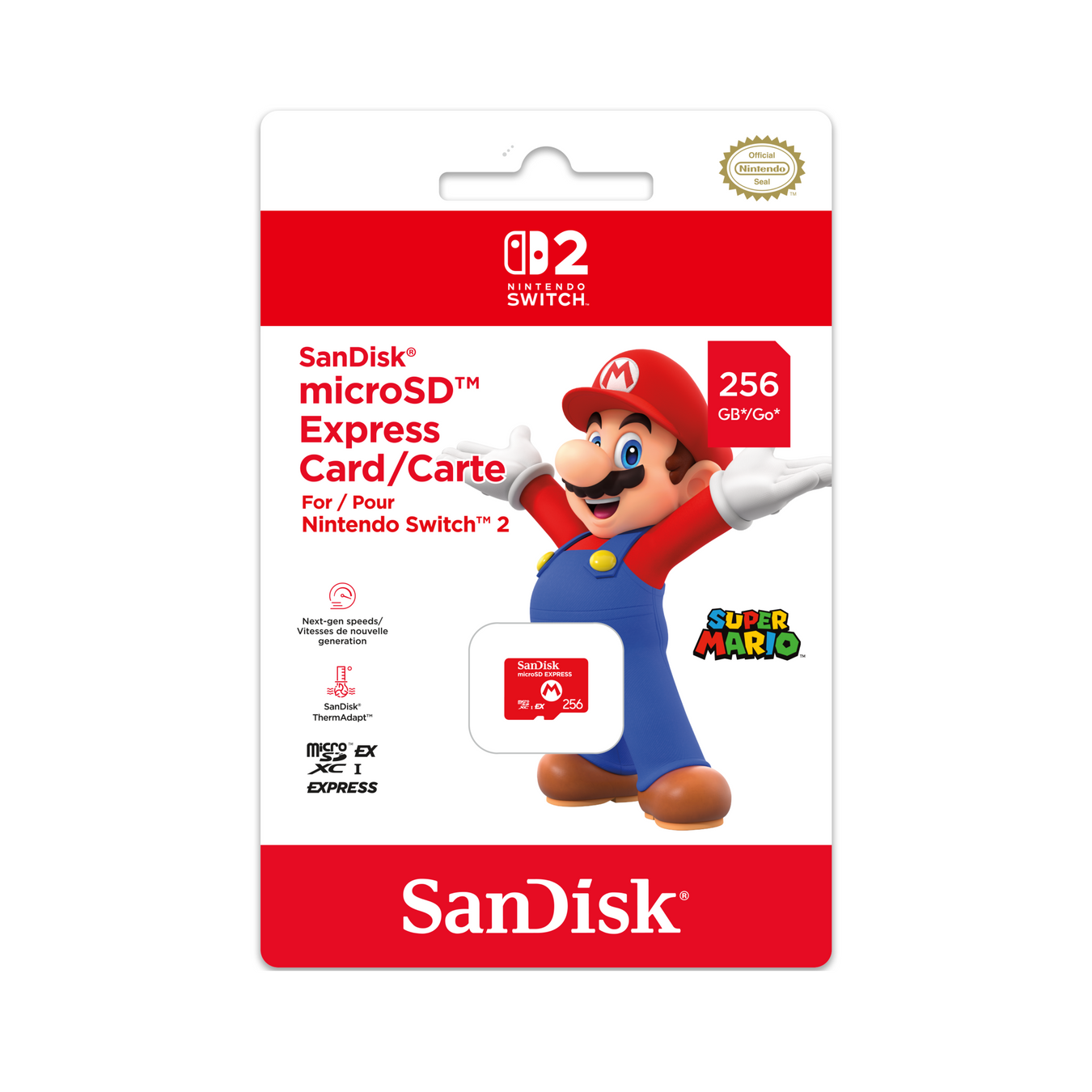 SD Cards and Power Adapters