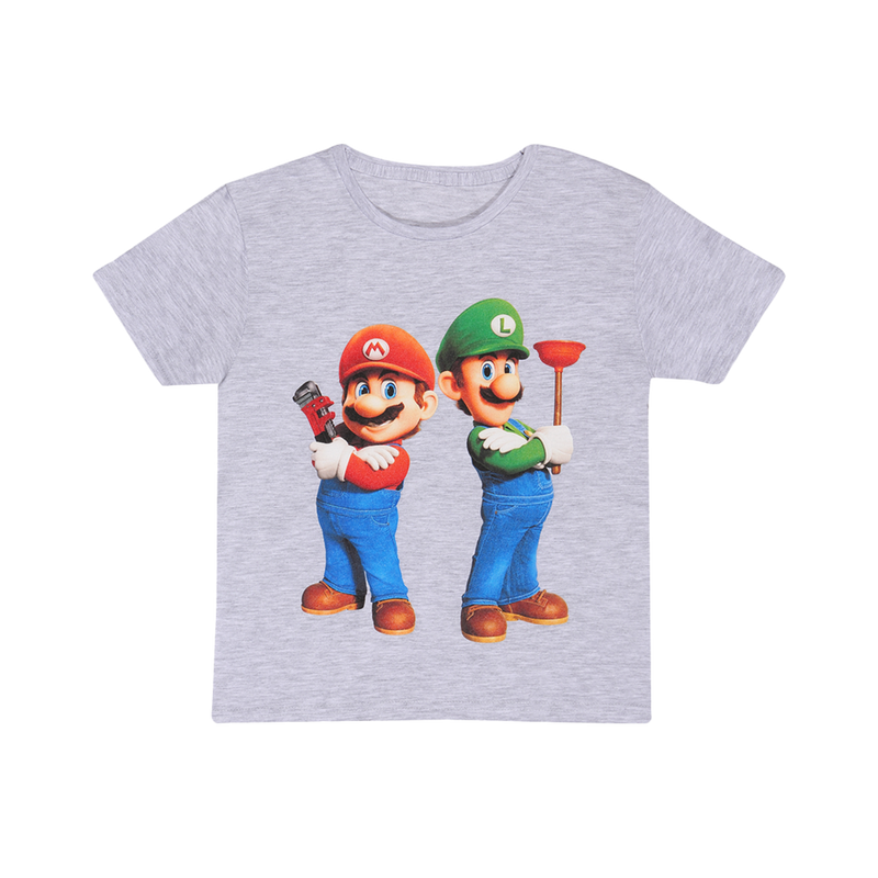 Super Mario Bros-Mario And Luigi(Kids Unisex) Shirt