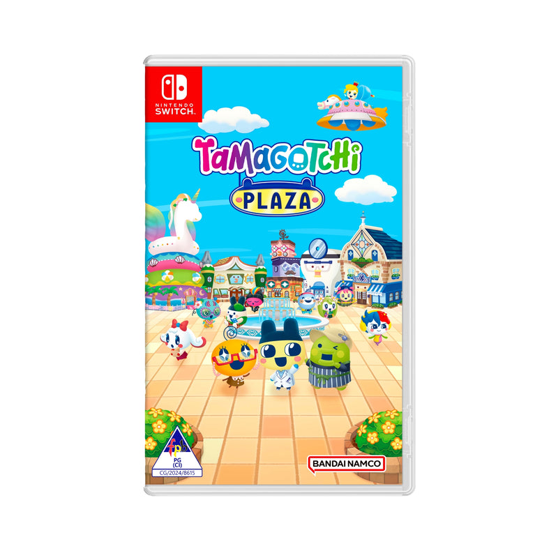 Tamagotchi Plaza game case for Nintendo Switch