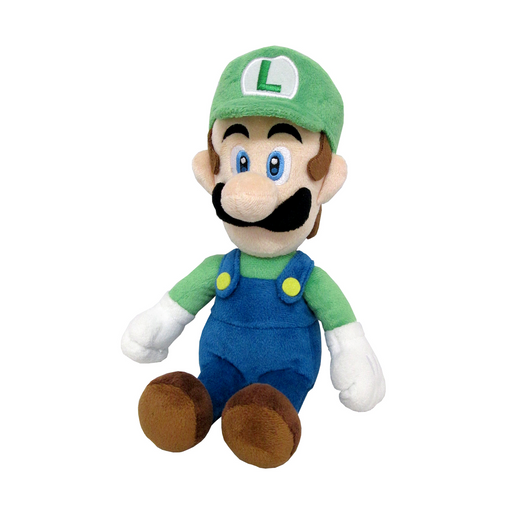 10" Luigi plushie front