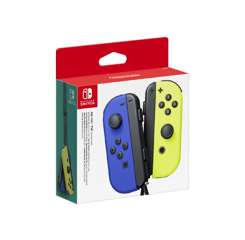Nintendo Switch Joy-Con Pair Blue & Neon Yellow