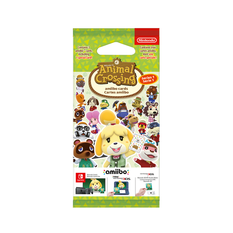 Animal Crossing amiibo Cards Pack - Series 1
