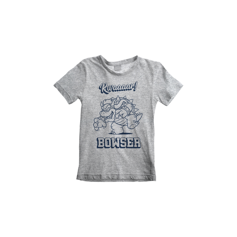 Super Mario Bowser Rwar Kids Shirt